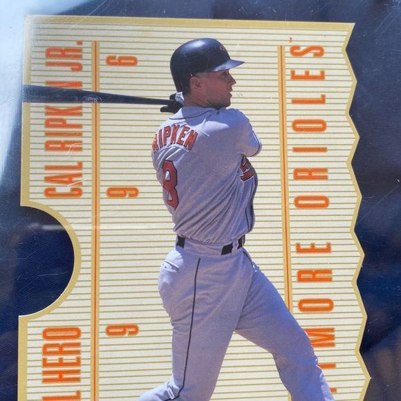 1996 Upper Deck Authenticated National Heroes Promo Cal Ripken Jr #NH2 HOF - Picture 9 of 9